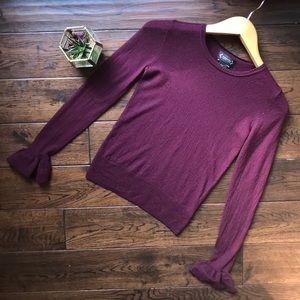 Nannette Lapore 100%extra fine merino wool sweater